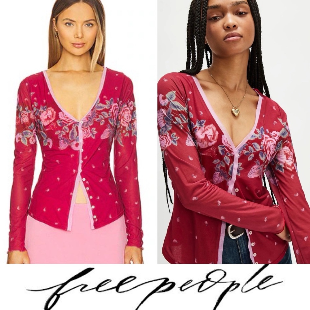 Free People X Homegrown Cardi❤️ NWOT